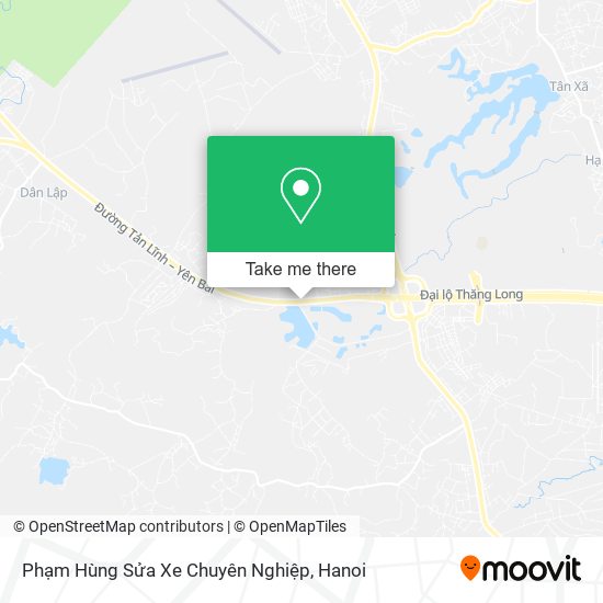 Phạm Hùng Sửa Xe Chuyên Nghiệp map