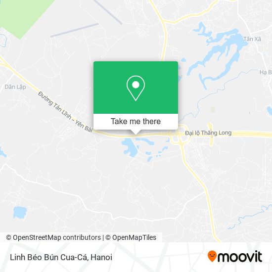 Linh Béo Bún Cua-Cá map