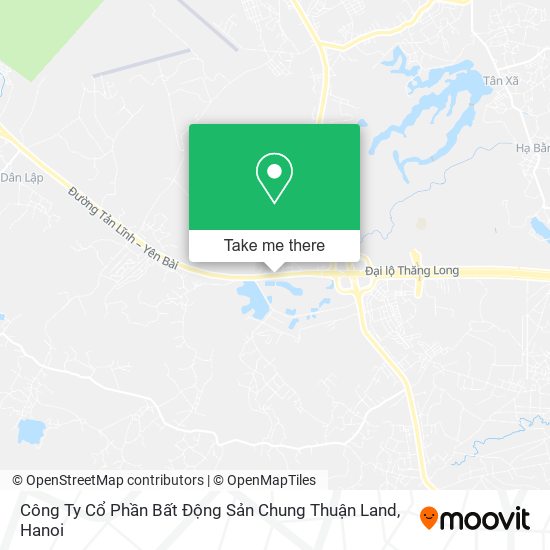 Công Ty Cổ Phần Bất Động Sản Chung Thuận Land map