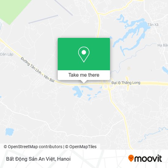 Bất Động Sản An Việt map