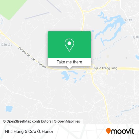 Nhà Hàng 5 Cửa Ô map