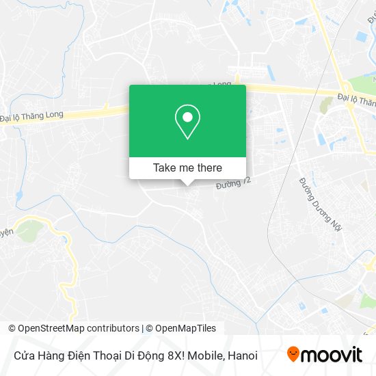 Cửa Hàng Điện Thoại Di Động 8X! Mobile map