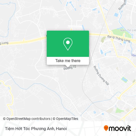 Tiệm Hớt Tóc Phương Anh map