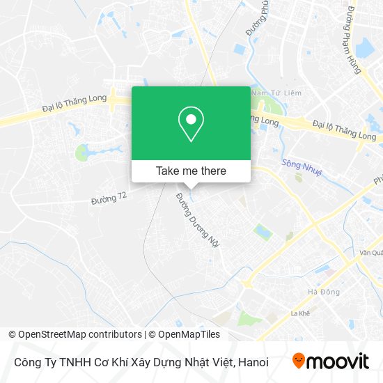 Công Ty TNHH Cơ Khí Xây Dựng Nhật Việt map