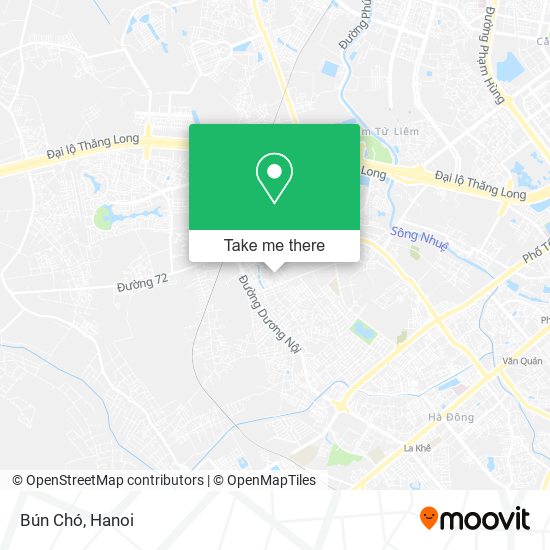 Bún Chó map
