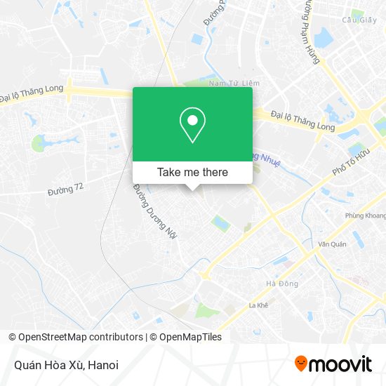 Quán Hòa Xù map