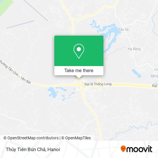 Thủy Tiên Bún Chả map