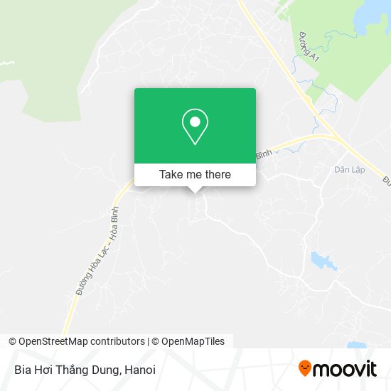 Bia Hơi Thắng Dung map