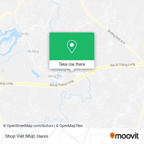 Shop Việt Nhật map
