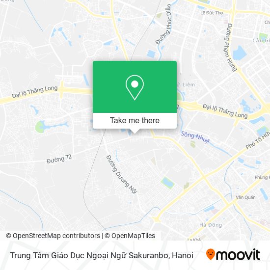 Trung Tâm Giáo Dục Ngoại Ngữ Sakuranbo map