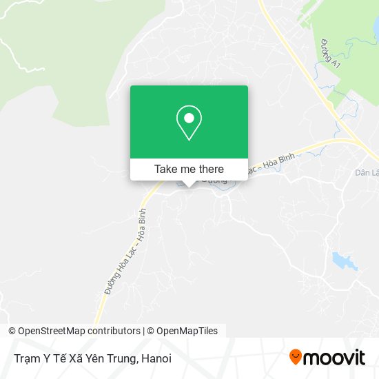 Trạm Y Tế Xã Yên Trung map