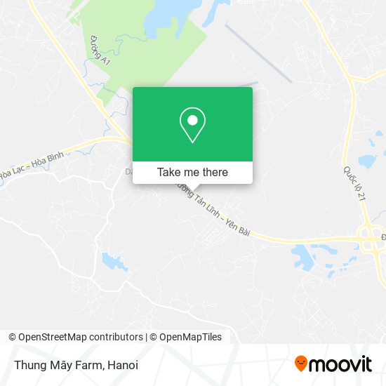 Thung Mây Farm map