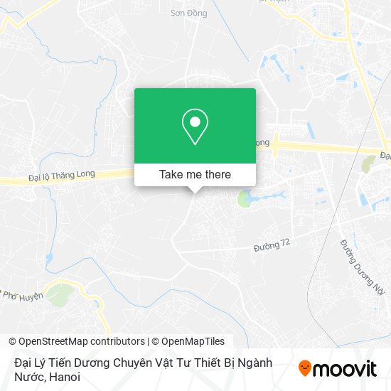 Đại Lý Tiến Dương Chuyên Vật Tư Thiết Bị Ngành Nước map