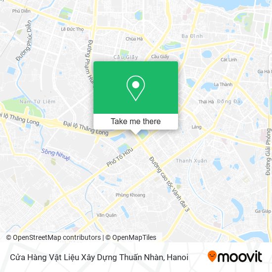 Cửa Hàng Vật Liệu Xây Dựng Thuấn Nhàn map