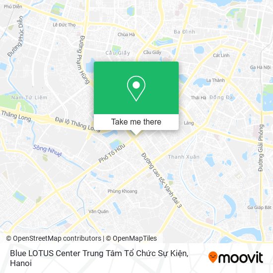 Blue LOTUS Center Trung Tâm Tổ Chức Sự Kiện map