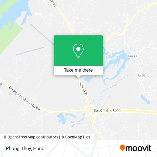 Phông Thuỷ map