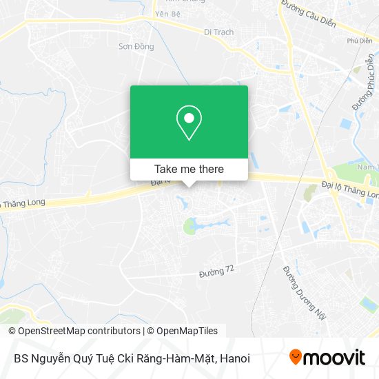 BS Nguyễn Quý Tuệ Cki Răng-Hàm-Mặt map
