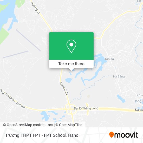 Trường THPT FPT - FPT School map