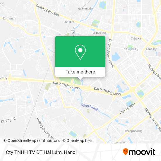 Cty TNHH TV ĐT Hải Lâm map