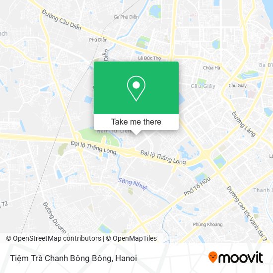 Tiệm Trà Chanh Bông Bông map