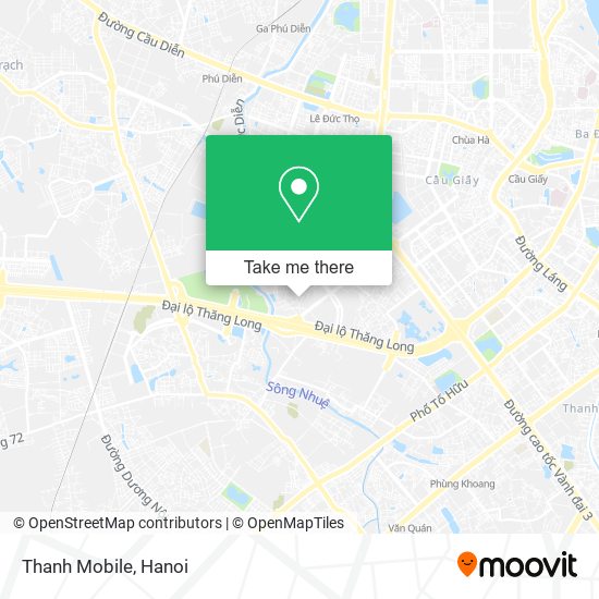 Thanh Mobile map