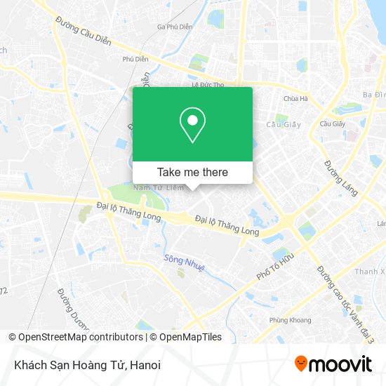 Khách Sạn Hoàng Tử map