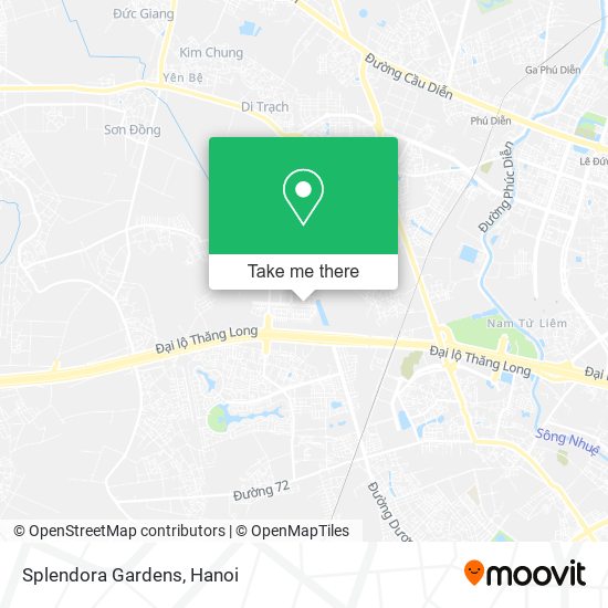 Splendora Gardens map