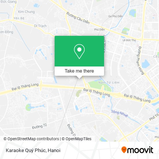 Karaoke Quý Phúc map