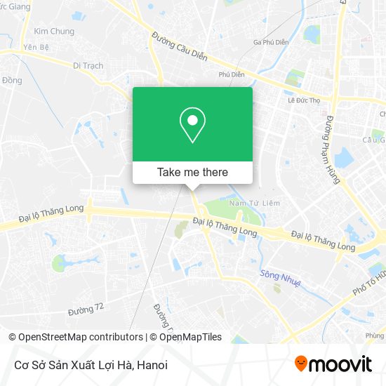 Cơ Sở Sản Xuất Lợi Hà map