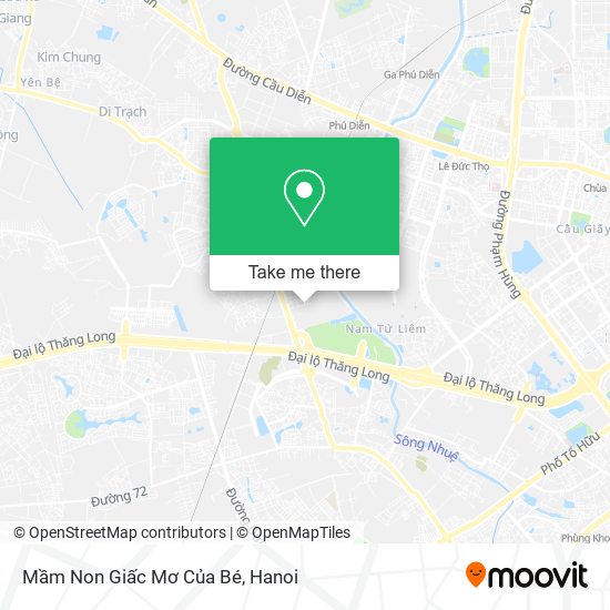 Mầm Non Giấc Mơ Của Bé map