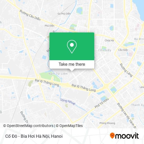 Cố Đô - Bia Hơi Hà Nội map