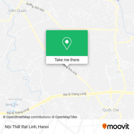 Nội Thất Đạt Linh map