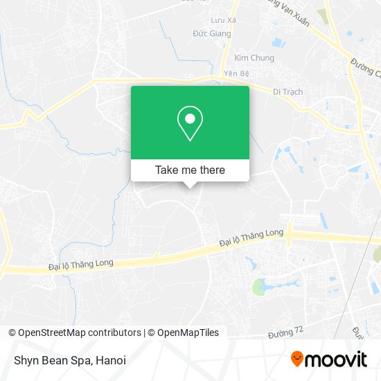 Shyn Bean Spa map