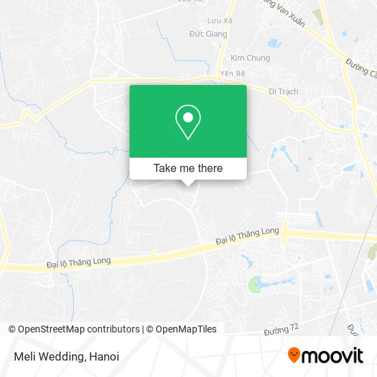 Meli Wedding map