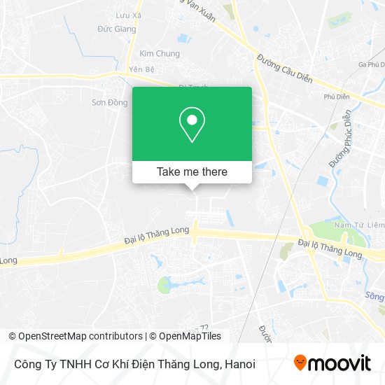 Công Ty TNHH Cơ Khí Điện Thăng Long map