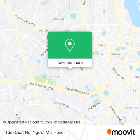 Tẩm Quất Hội Người Mù map