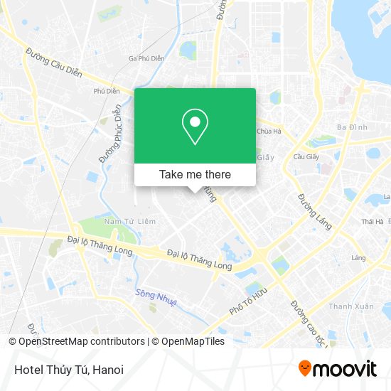 Hotel Thủy Tú map