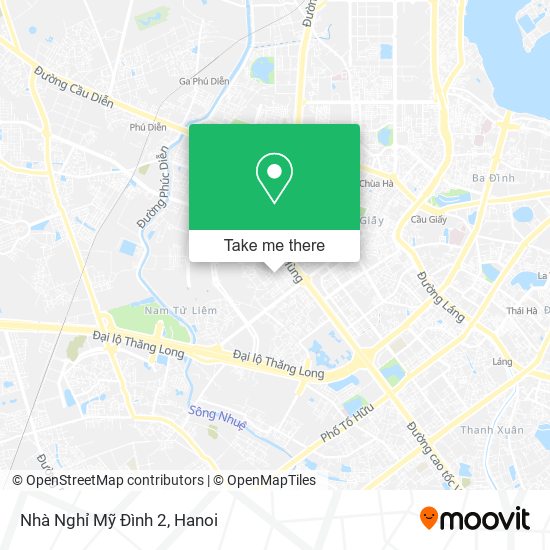 Nhà Nghỉ Mỹ Đình 2 map