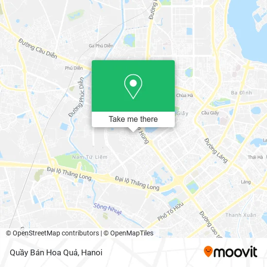 Quầy Bán Hoa Quả map