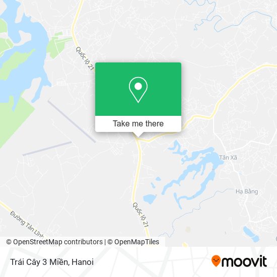 Trái Cây 3 Miền map