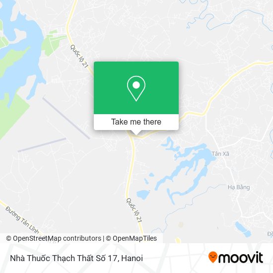Nhà Thuốc Thạch Thất Số 17 map