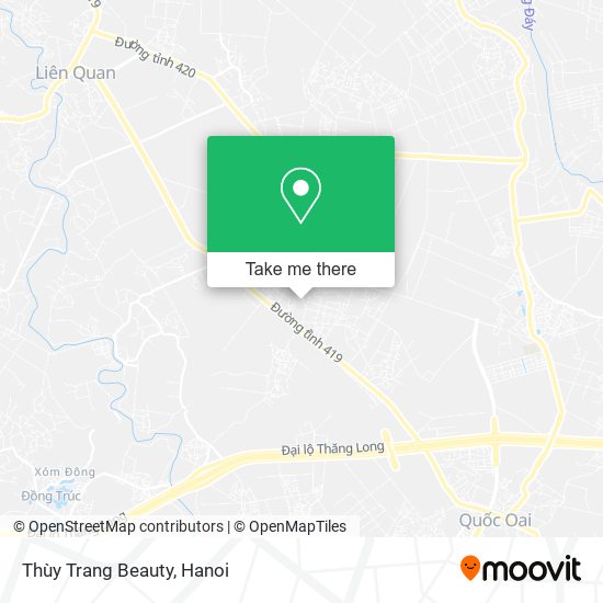 Thùy Trang Beauty map