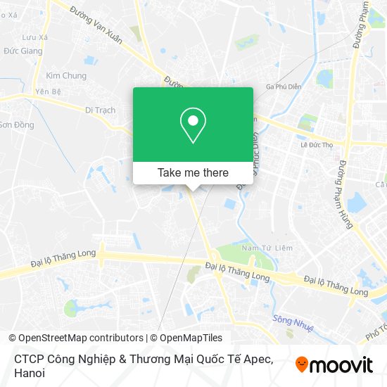 CTCP Công Nghiệp & Thương Mại Quốc Tế Apec map