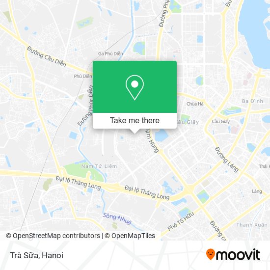 Trà Sữa map
