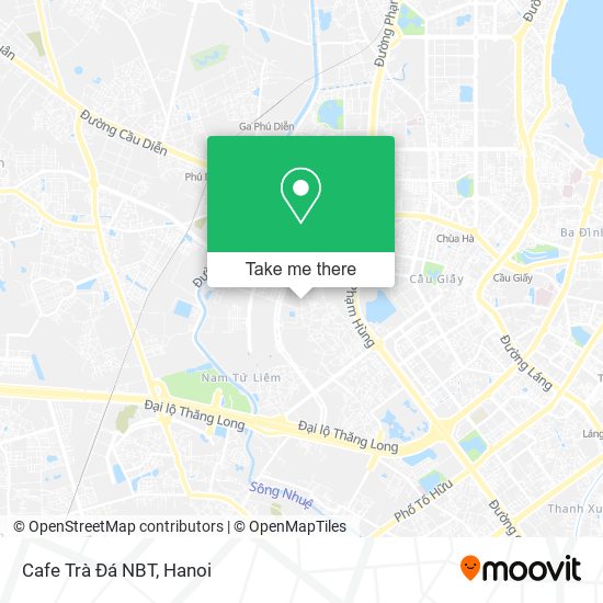 Cafe Trà Đá NBT map