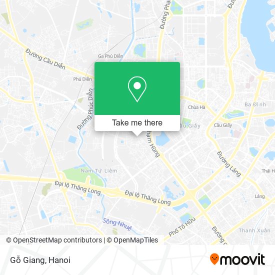 Gỗ Giang map