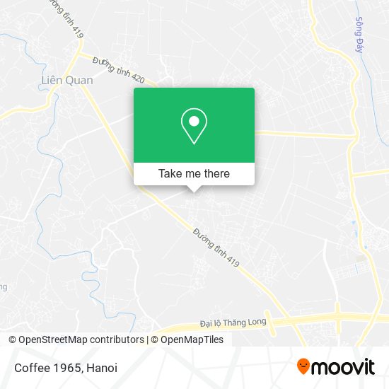 Coffee 1965 map