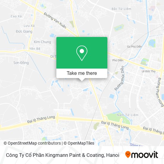 Công Ty Cổ Phần Kingmann Paint & Coating map