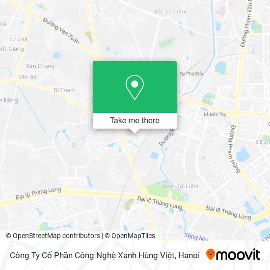 Công Ty Cổ Phần Công Nghệ Xanh Hùng Việt map