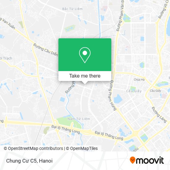 Chung Cư C5 map